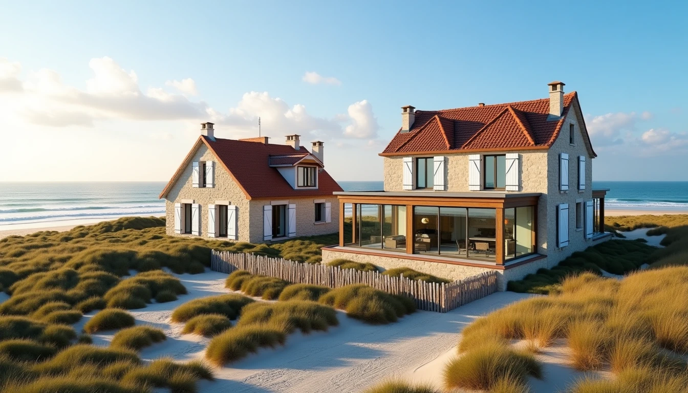 Comparatif des maisons à vendre en Vendée bord de mer